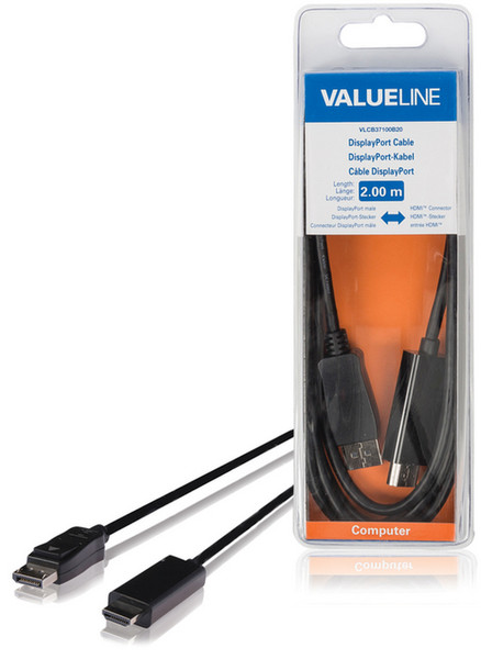 Valueline VLCB37100B20 Videokabel-Adapter