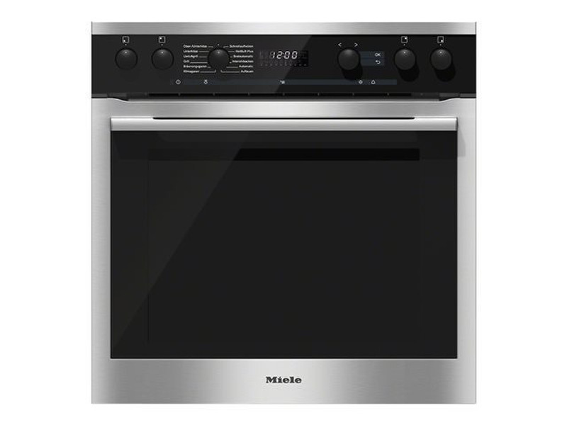 Miele H 6167 E Electric 76L 10900W A+ Black,Stainless steel