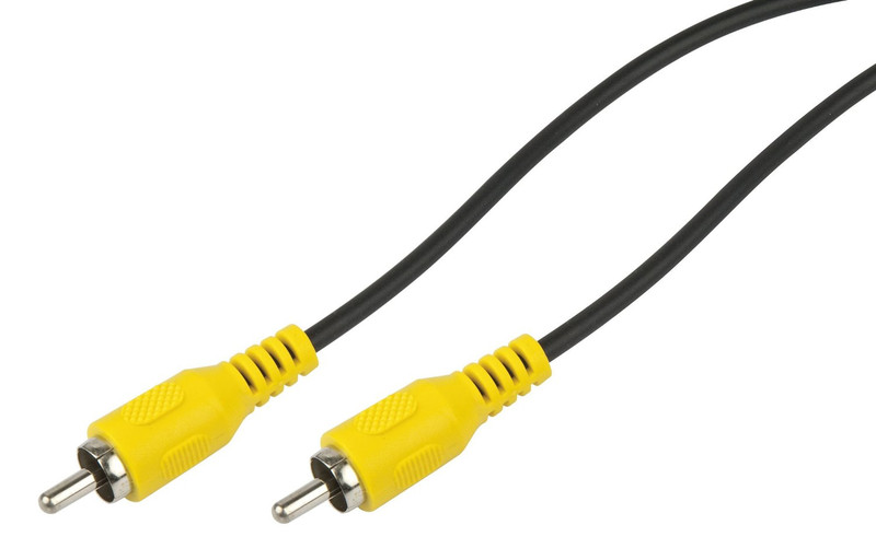 Philex 26293HS 1м RCA RCA Черный, Желтый адаптер для видео кабеля