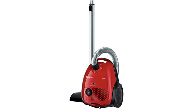 Siemens VSZ2B112 Cylinder vacuum cleaner 3.5L 2200W B Black,Red vacuum