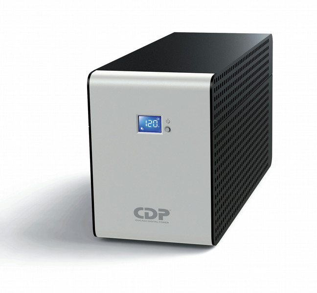 CDP R-SMART1510 Line-Interactive 1500VA Compact Black uninterruptible power supply (UPS)