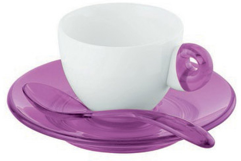 Fratelli Guzzini 2232.01 45 Фиолетовый, Белый 1шт чашка/кружка