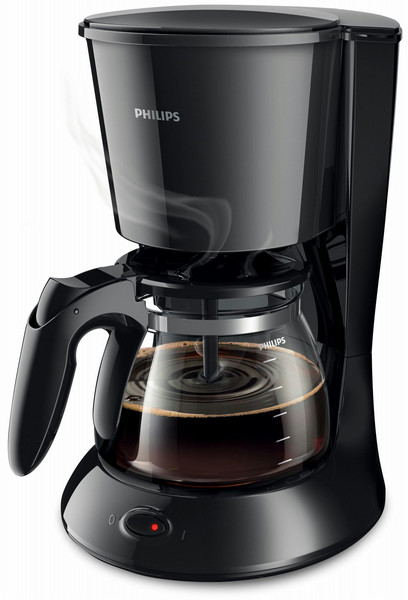 Philips Daily Collection HD7461/20 freestanding Semi-auto Drip coffee maker 1.2L 15cups Black coffee maker