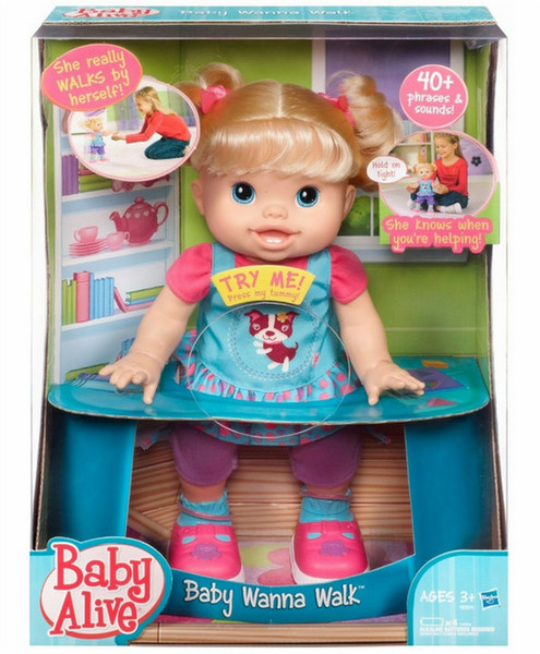 Hasbro Baby Alive Разноцветный кукла