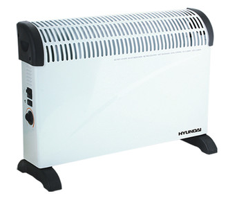Hyundai CON 100 Floor Radiator/fan 2000W Black,White electric space heater