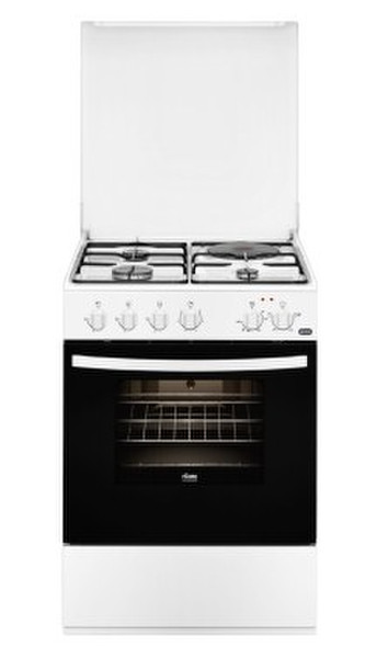 Faure FCM6400CWA Отдельностоящий Combi hob A Белый кухонная плита