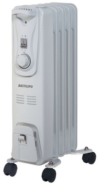 Bastilipo RAC5 1000 Floor 1000W White Radiator electric space heater
