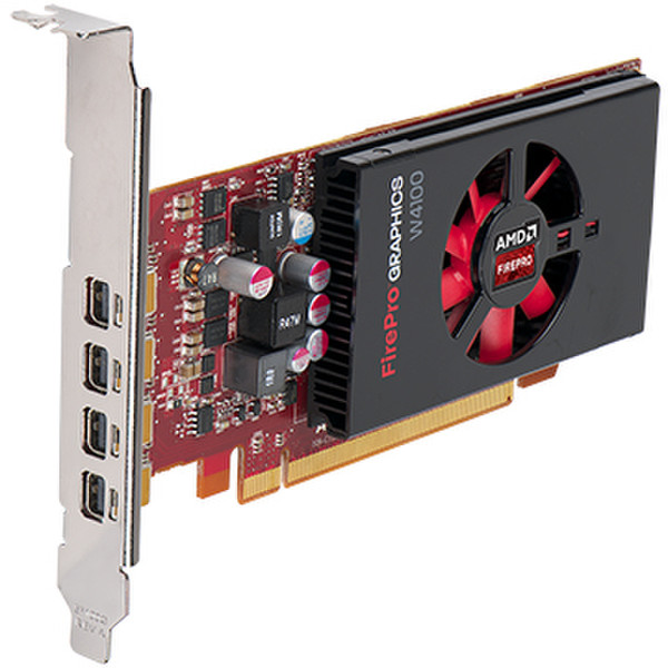 DELL 490-BCHO FirePro W4100 2GB GDDR5 graphics card