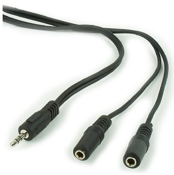 Gembird CCA-415 5m 3.5mm 2 x 3.5mm Schwarz Audio-Kabel