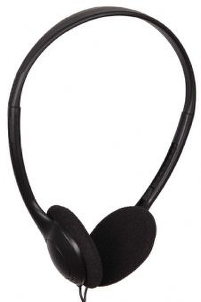 Gembird MHP-123 Ohraufliegend Kopfband Schwarz Kopfhörer