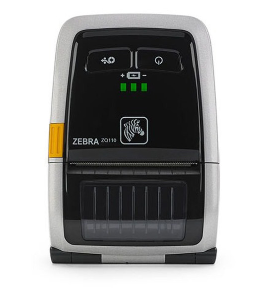 Zebra ZQ110 Прямая термопечать Mobile printer Черный