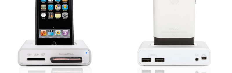 Griffin Simplifi Charge/Sync dock, media card reader, and USB hub card reader