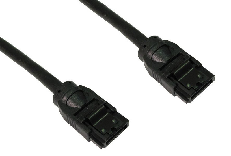 Cables Direct RB-483 0.9м SATA 7-pin SATA 7-pin Черный кабель SATA