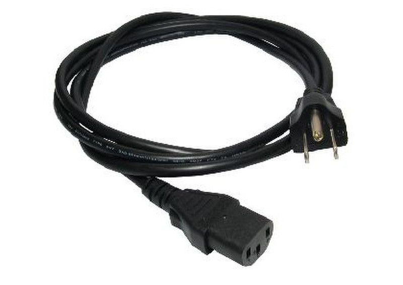 Cables Direct RB-291 2m C13 coupler Black power cable