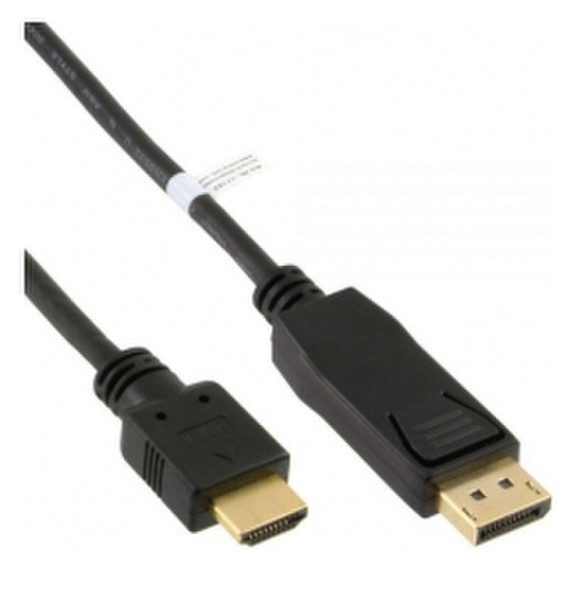 Mercodan 931871 1м DisplayPort HDMI Черный адаптер для видео кабеля