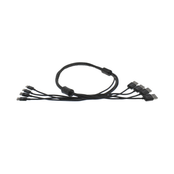 Aleratec 390121 Schwarz USB Kabel