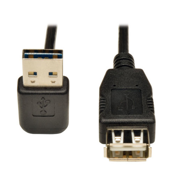 Tripp Lite USB 2.0, 6ft 1.83m USB A USB A Schwarz USB Kabel