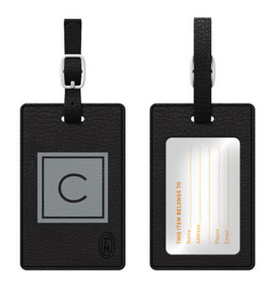 Centon TAGV1BLK-M06G-C Leather 1pc(s) badge/badge holder