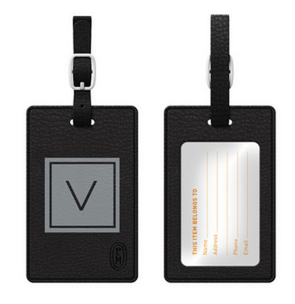 Centon TAGV1BLK-M06G-V Leather 1pc(s) badge/badge holder