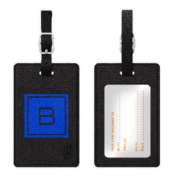 Centon TAGV1BLK-M06M-B Leather 1pc(s) badge/badge holder