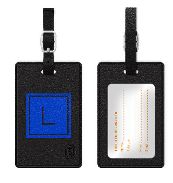 Centon TAGV1BLK-M06M-L Leather 1pc(s) badge/badge holder