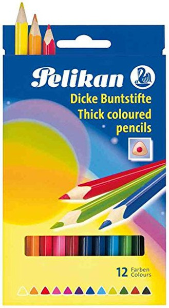 Pelikan 724039 12шт цветной карандаш