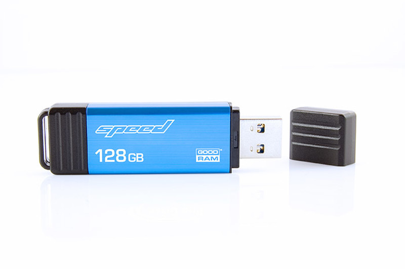 Goodram Speed 128 GB USB 3.0 128ГБ USB 3.0 Черный, Синий USB флеш накопитель
