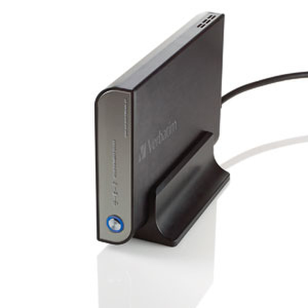 Verbatim 1TB Professional Quad-Interface (USB / FW400 / FW800 / eSATA ll) Desktop Hard Drive 1024ГБ Черный внешний жесткий диск