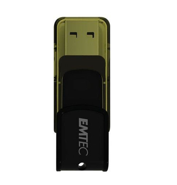 Emtec C800 16ГБ USB 2.0 Черный USB флеш накопитель