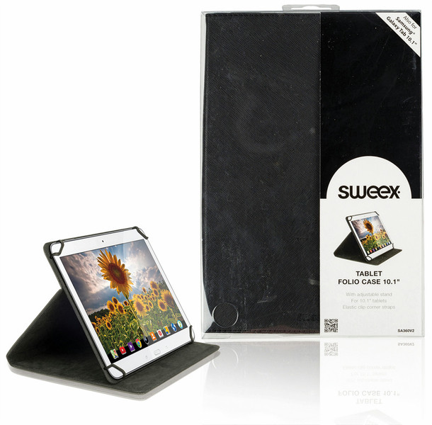 Sweex SA360V2 10.1Zoll Blatt Schwarz Tablet-Schutzhülle