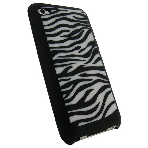 iGadgitz Zebra Cover case Schwarz, Weiß