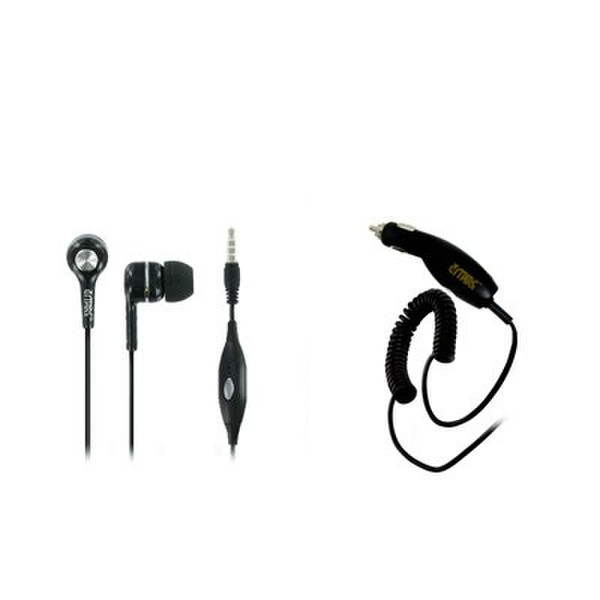 Empire LG123KIT23 In-ear Monaural Wired Black mobile headset