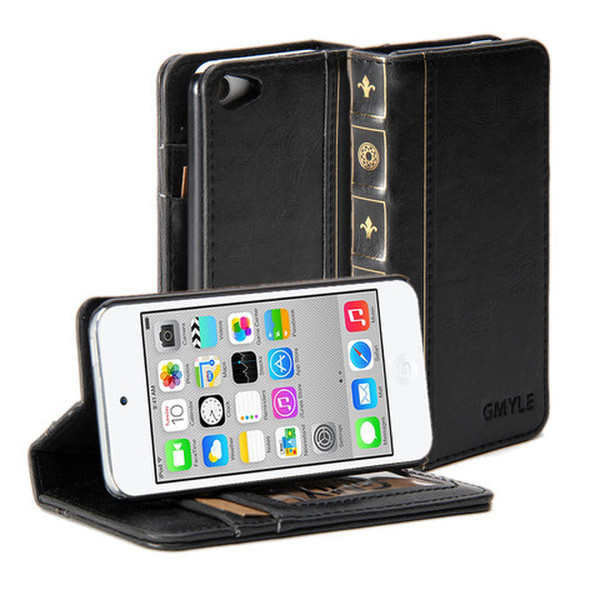 GMYLE NPL110076 Wallet case Черный чехол для MP3/MP4-плееров