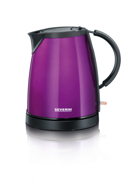 Severin WK9733 1L 1350W Black,Violet electric kettle