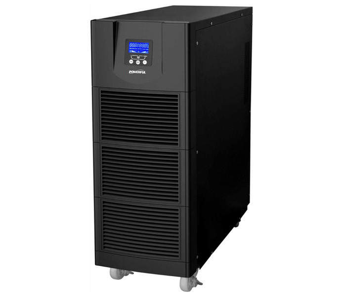 Powerful PSE-1110 10 KVA 10000VA 3AC outlet(s) Black uninterruptible power supply (UPS)