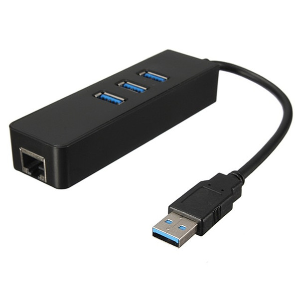 Dark DK-AC-USB330GL USB 3.0 (3.1 Gen 1) Type-A 5000Мбит/с Черный хаб-разветвитель