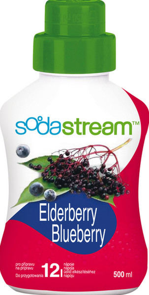 SodaStream Elderberry Blueberry Carbonating bottle
