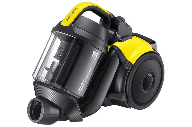 Samsung CycloneForce Cylinder vacuum 2L 700W A Black,Yellow