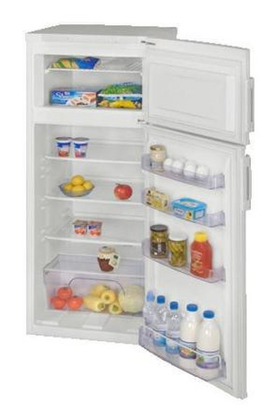 VOV VRF-234F freestanding 176L 40L A+ White fridge-freezer