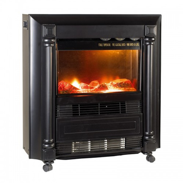 Toolland TC78090 Built-in fireplace Electric Black fireplace