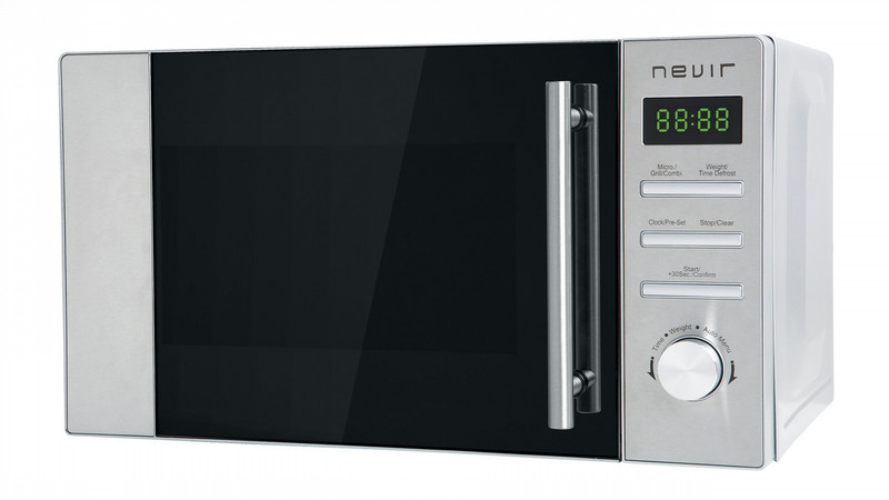 Nevir NVR-6033 MDGS Countertop 20L 700W Black,Stainless steel