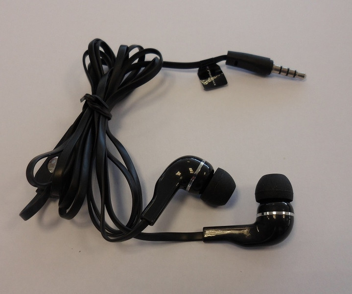 Phoenix Technologies EARPHP3000B In-ear Binaural Wired Black mobile headset