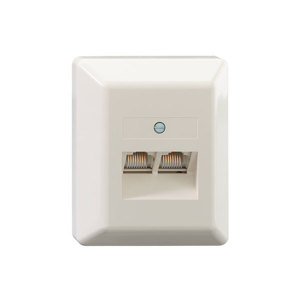 Rutenbeck 13010110 RJ-45 White socket-outlet