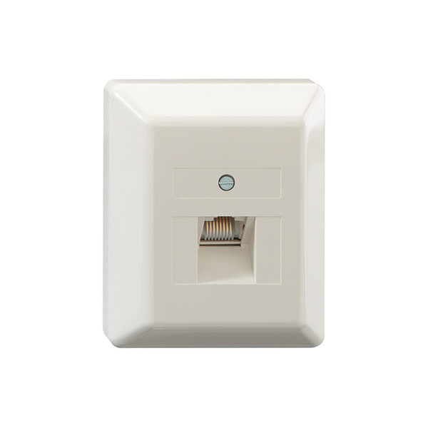 Rutenbeck 13010129 RJ-45 White socket-outlet