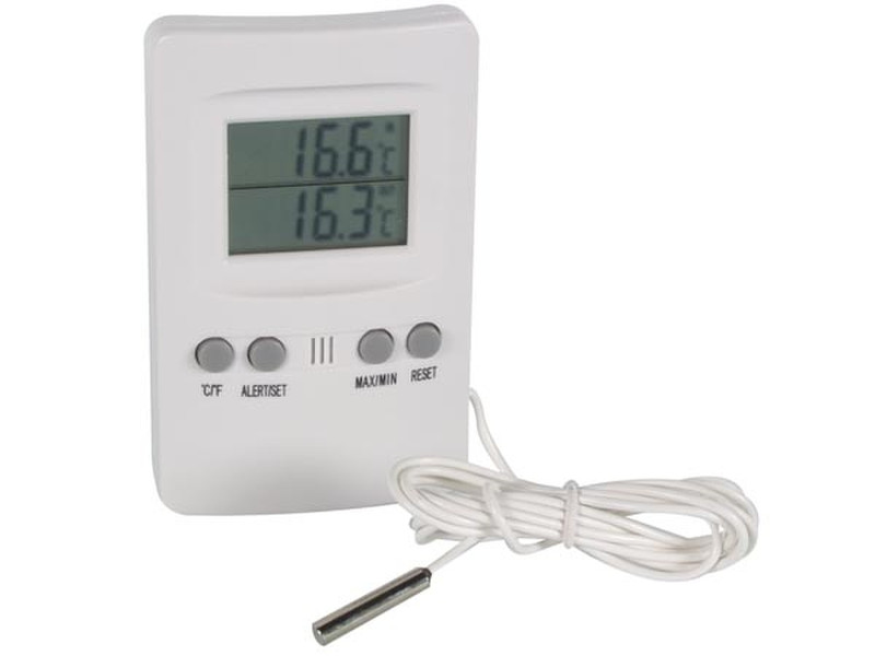 Velleman TA20 Innen/Außen Electronic environment thermometer Weiß Außenthermometer