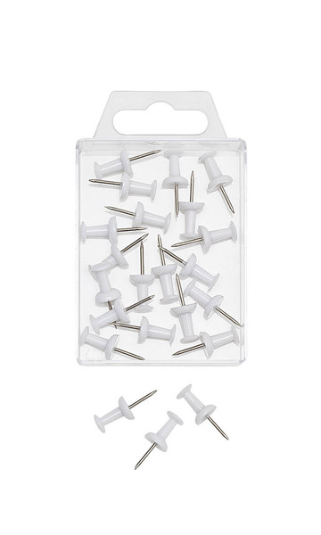 Wedo 54 100 White 20pc(s) stationery pin/tack