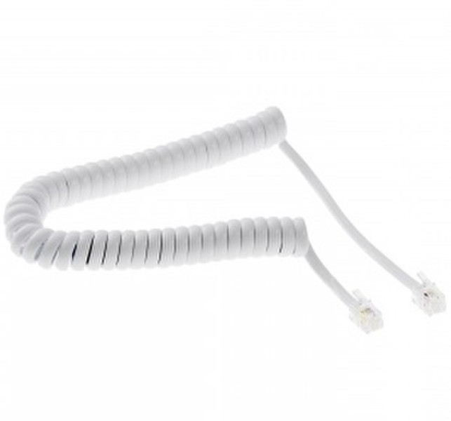 Helos 014109 2m White telephony cable