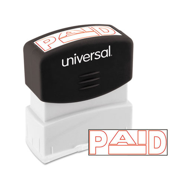 Universal UNV10062 Pre-Inked Message stamp печать/штамп