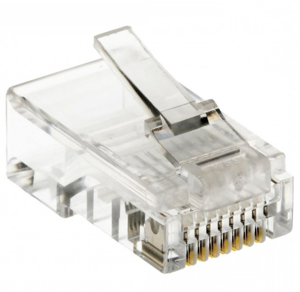 Helos 014166 RJ45 Transparent wire connector
