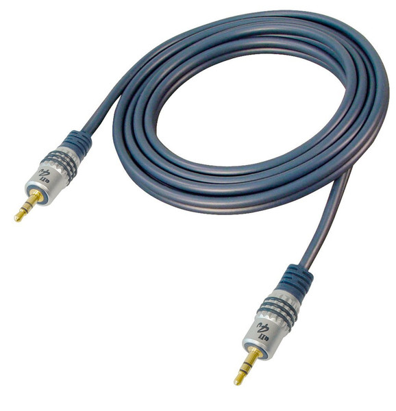 GR-Kabel BBA51-1,5L 1.5м 3.5mm 3.5mm Синий аудио кабель